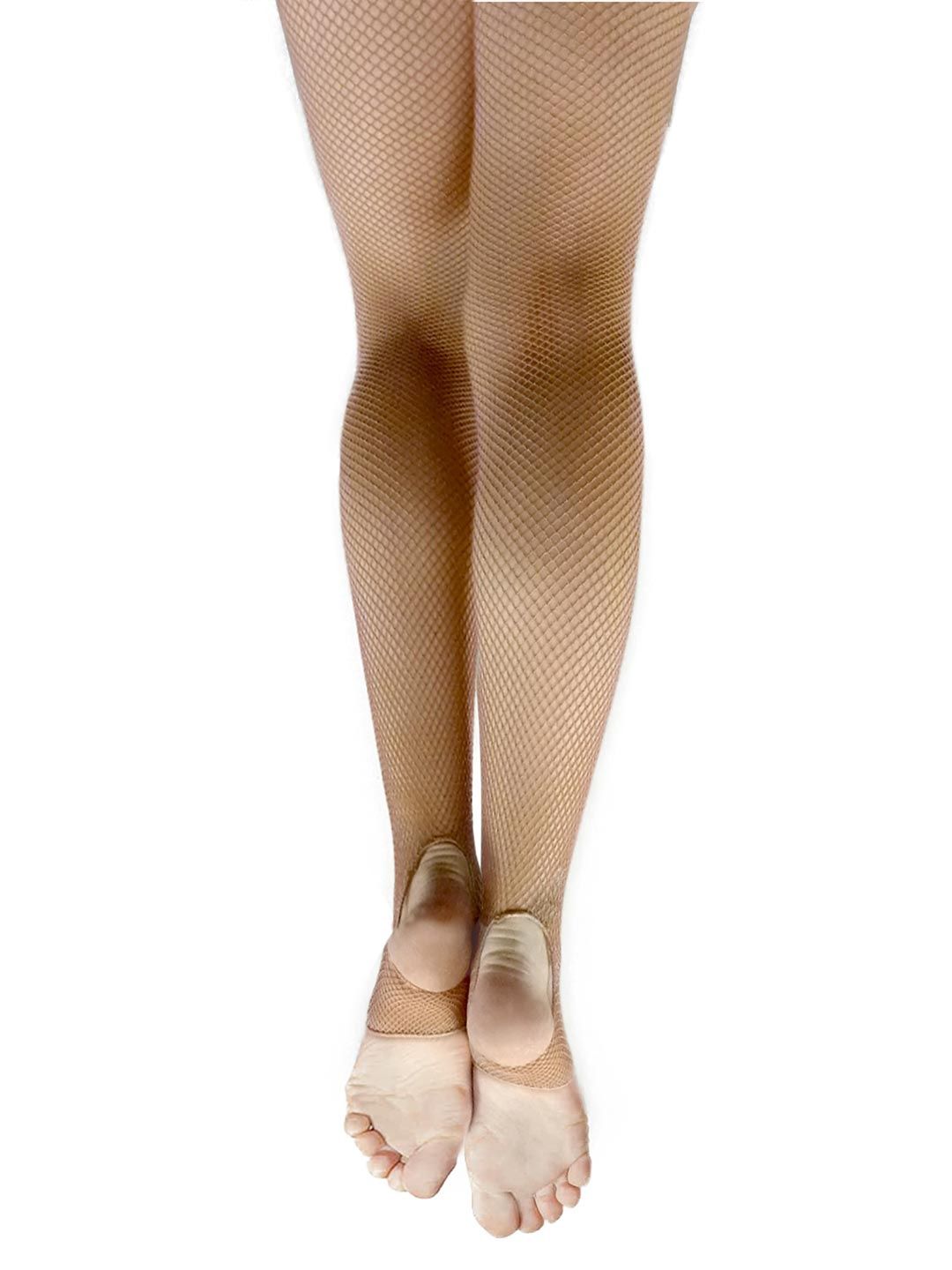 Professional Stirrup Fishnet, Size: Adult Small/Medium, Colour: Suntan