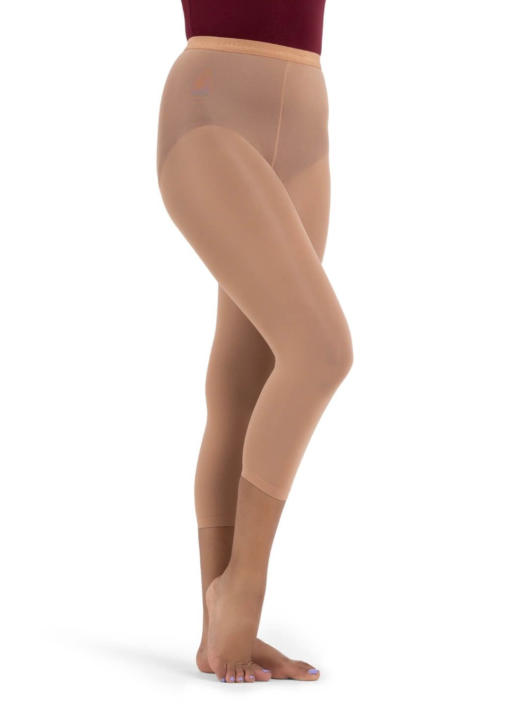 Ultra Hold Footless Tights (Hold &amp; Stretch), Colour: Suntan, Size: AD M