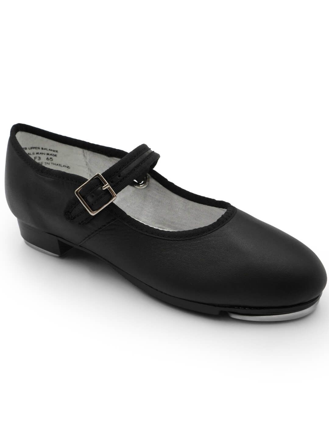 Mary Jane Toddler Tap Shoe, Colour: Black, Size: Toddler 6, Width: Medium