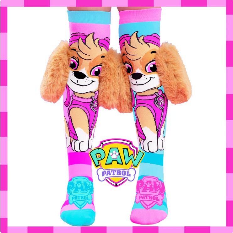 Paw Patrol Skye Socks, Size: 6-99 Years