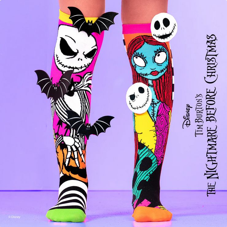 Nightmare Before Christmas Socks, Size: 6-99 Years