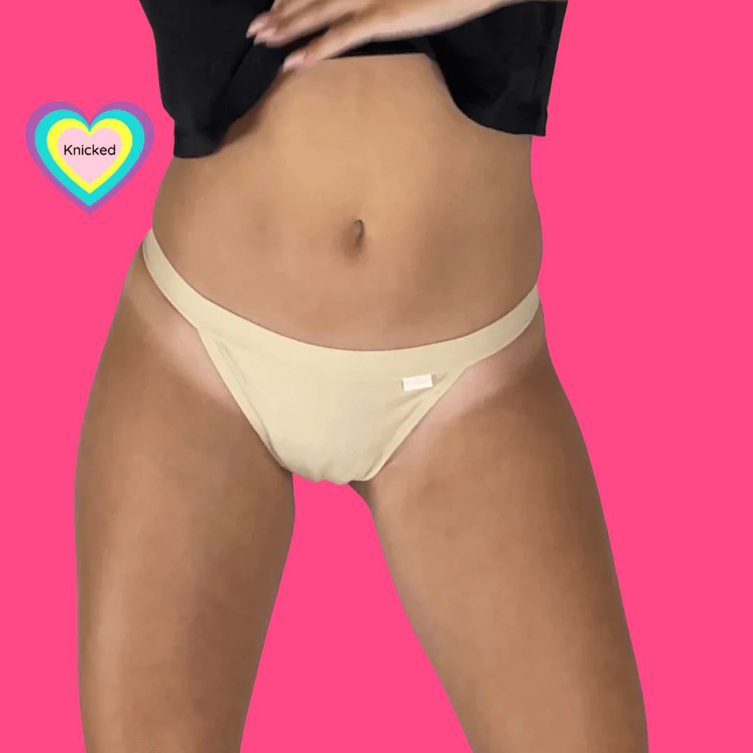 Dance Diva Period Underwear, Colour: Beige, Size: Child 8/10