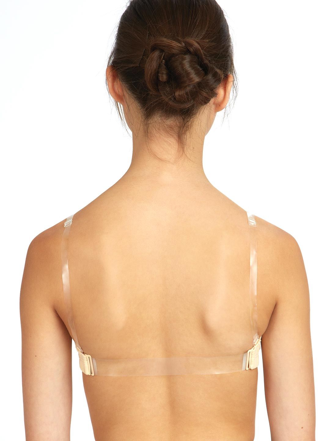 Capezio Clear Back Strap, Size: 19.7cm (XS/S)