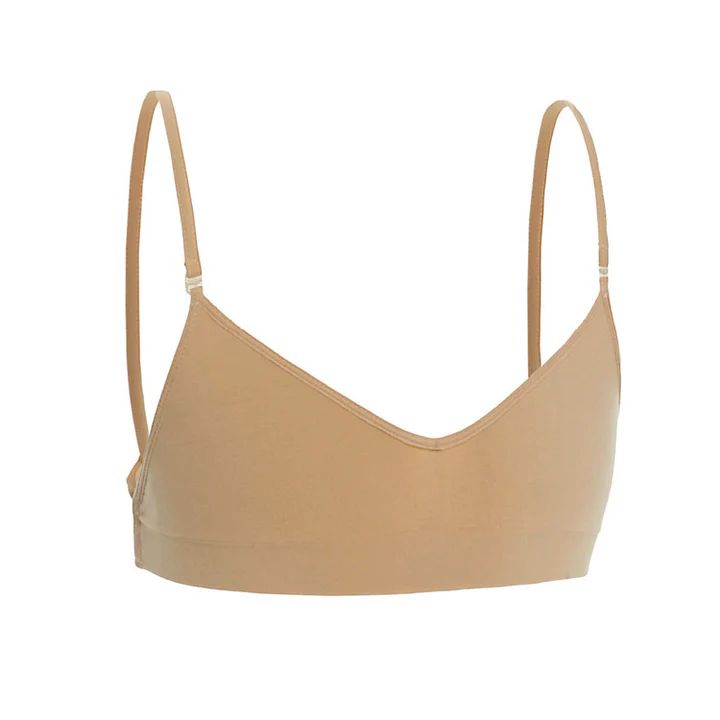 Bloch Taurus Girls Bra, Colour: Sand, Size: Child Large