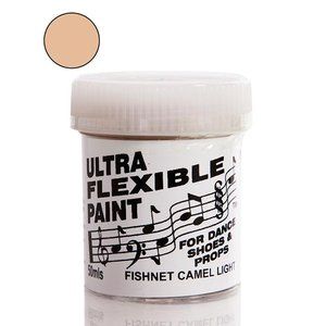Ultra Flexible Shoe Paint, Colour: Fishnet Camel Light