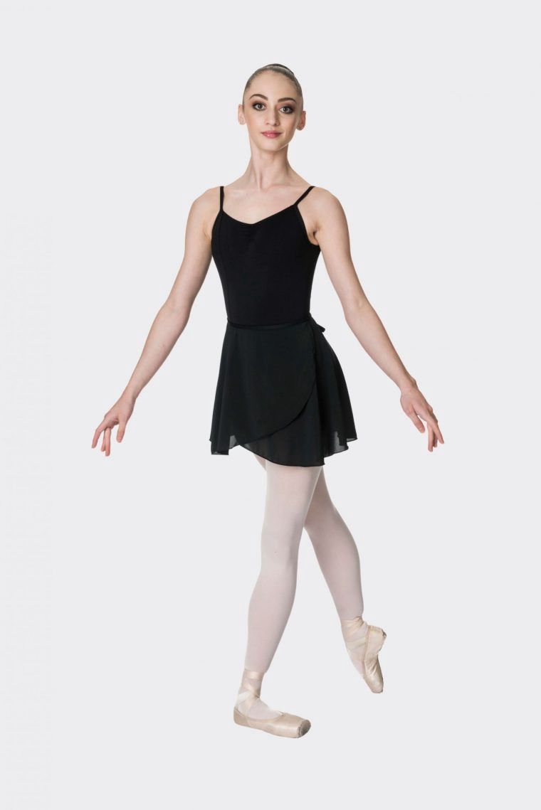 Premium Wrap Skirt, Colour: Black, Size: Adult Small