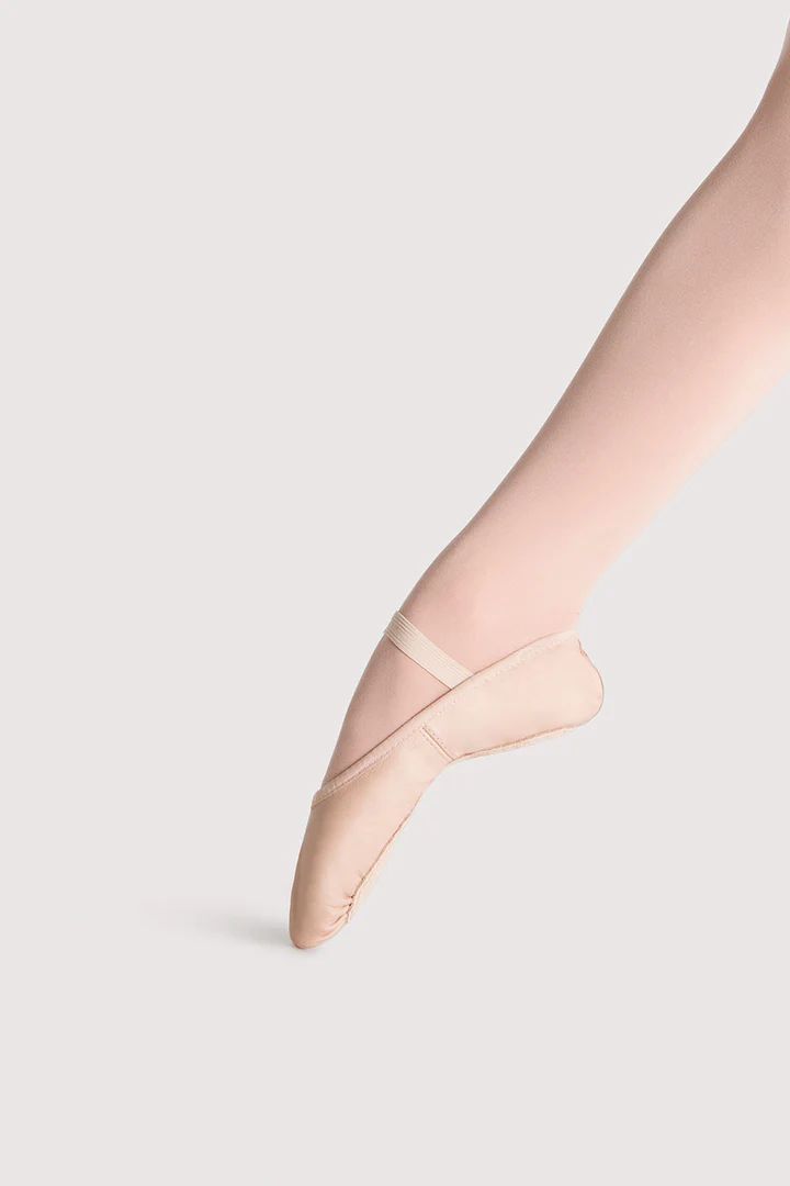 Bloch Dansoft Girls Ballet Flat, Colour: Pink, Size: 11, Width: A