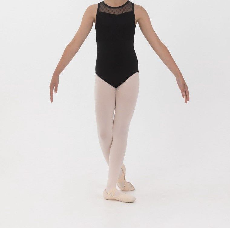 Paige Leotard, Colour: BLACK, Size: CHS