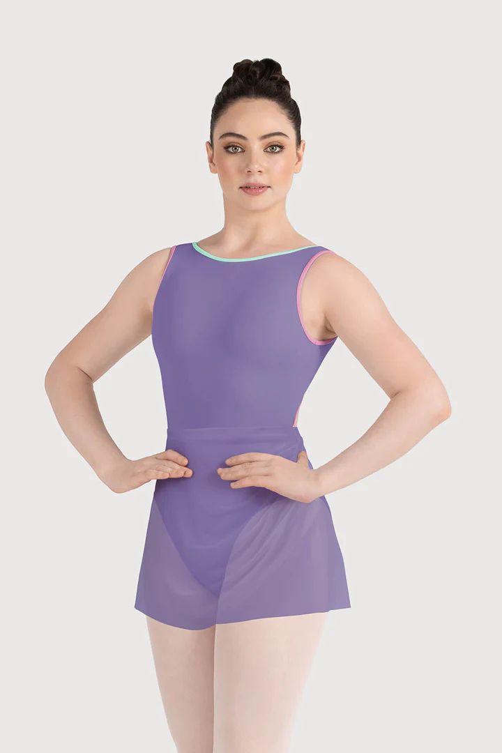 Bloch Cara Calypso Skirt, Colour: Jacaranda, Size: Petite/Small