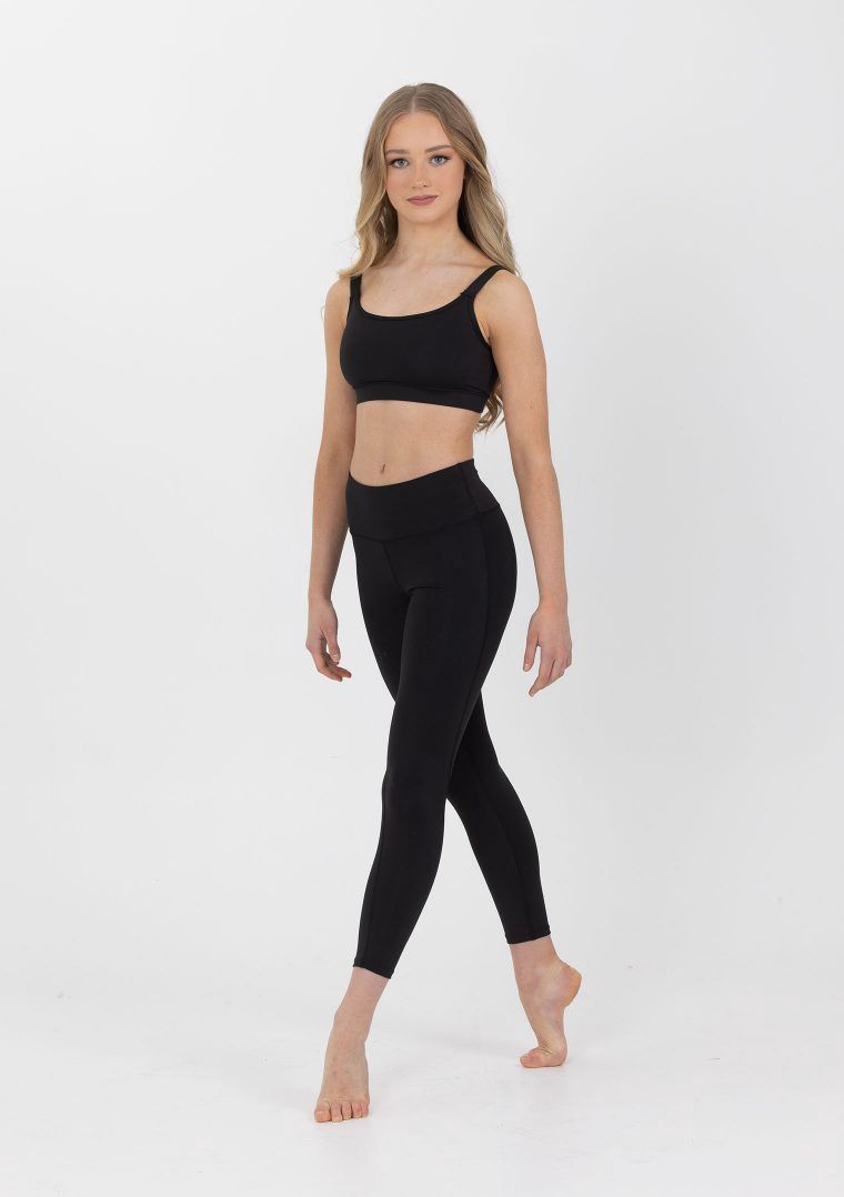 Performance Leggings, Colour: Black, Size: Adult X-Large