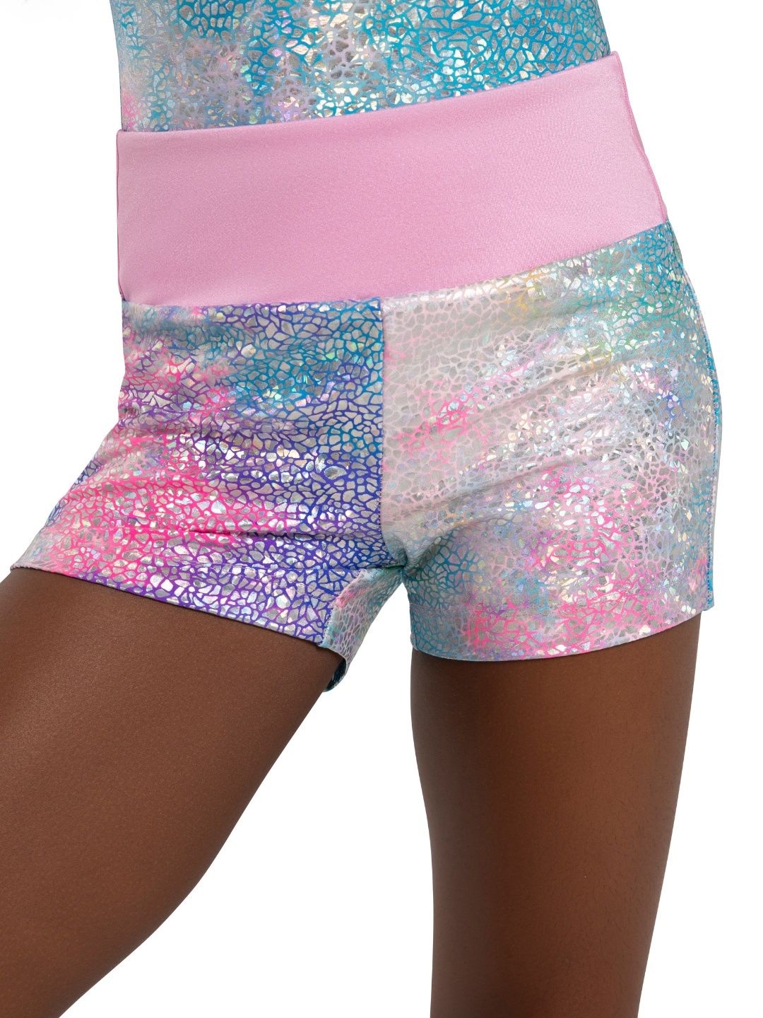 Shimmer Shorts, Colour: PFR, Size: Toddler