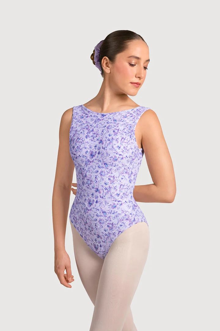 Bloch Blanche Womens Leotard, Colour: Budleia, Size: Adult Small