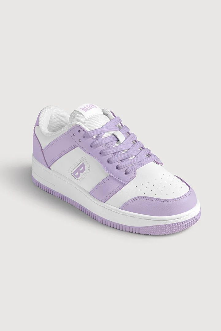 Bloch Kix Sneaker, Colour: White Lilac, Size: 5