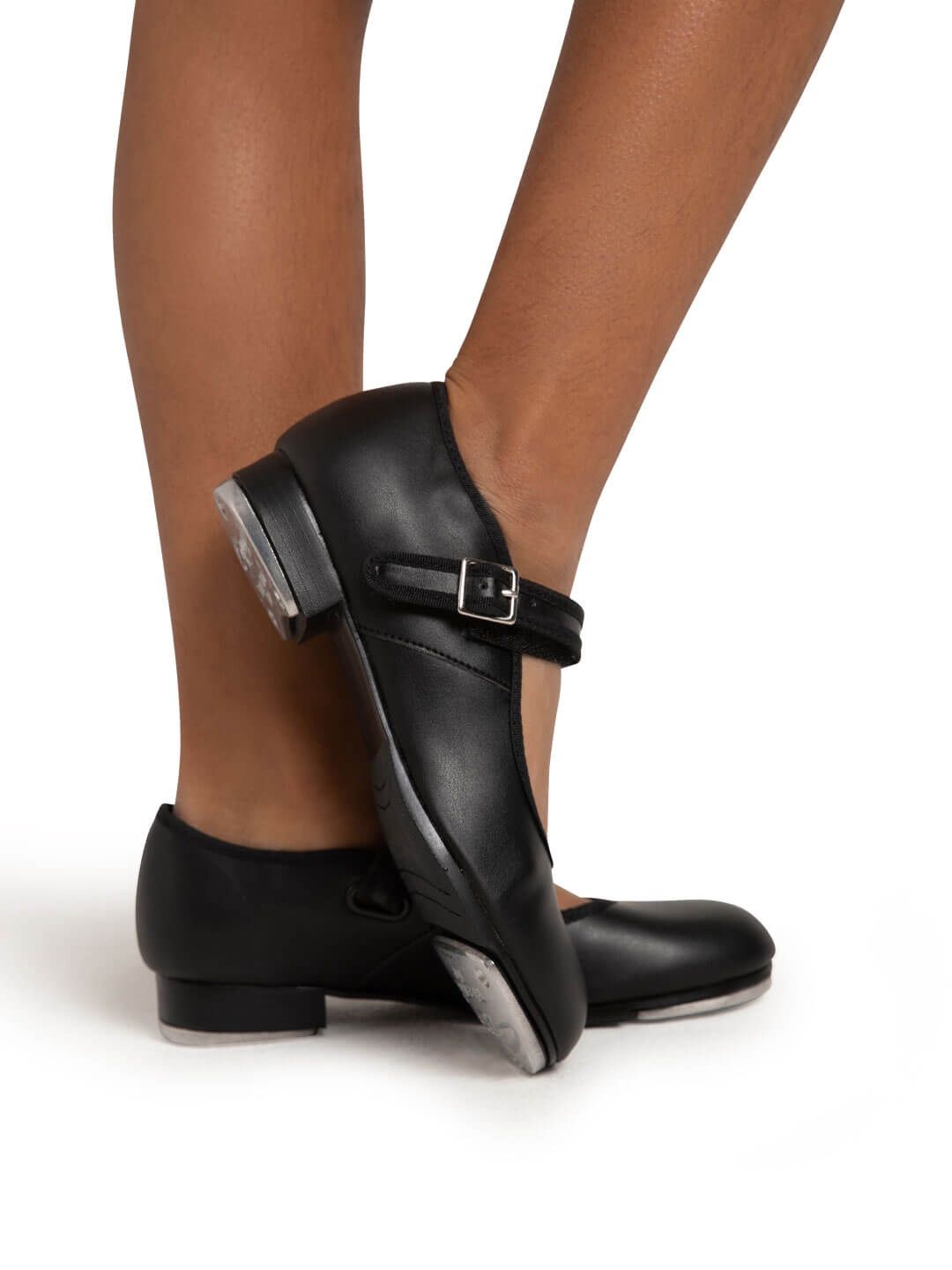 Terra Tap Shoe - Child, Colour: Black, Size: 7, Width: M