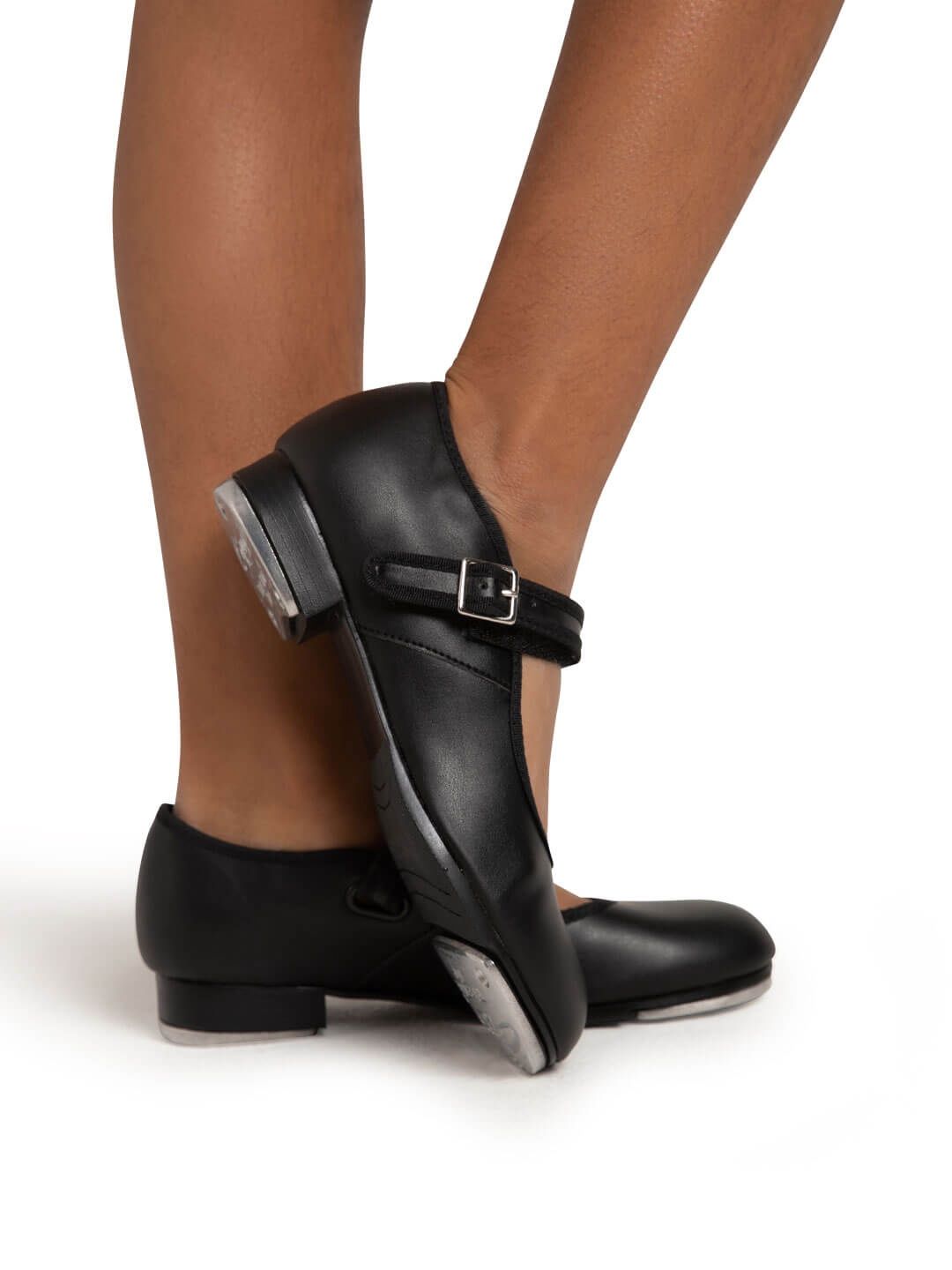 Terra Tap Shoe - Child, Colour: Black, Size: 7, Width: M