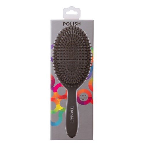 Polish Hair Brush Black