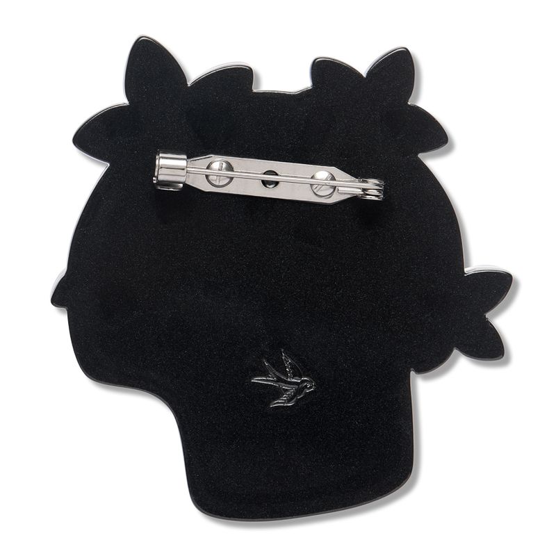 Shade of Night Brooch