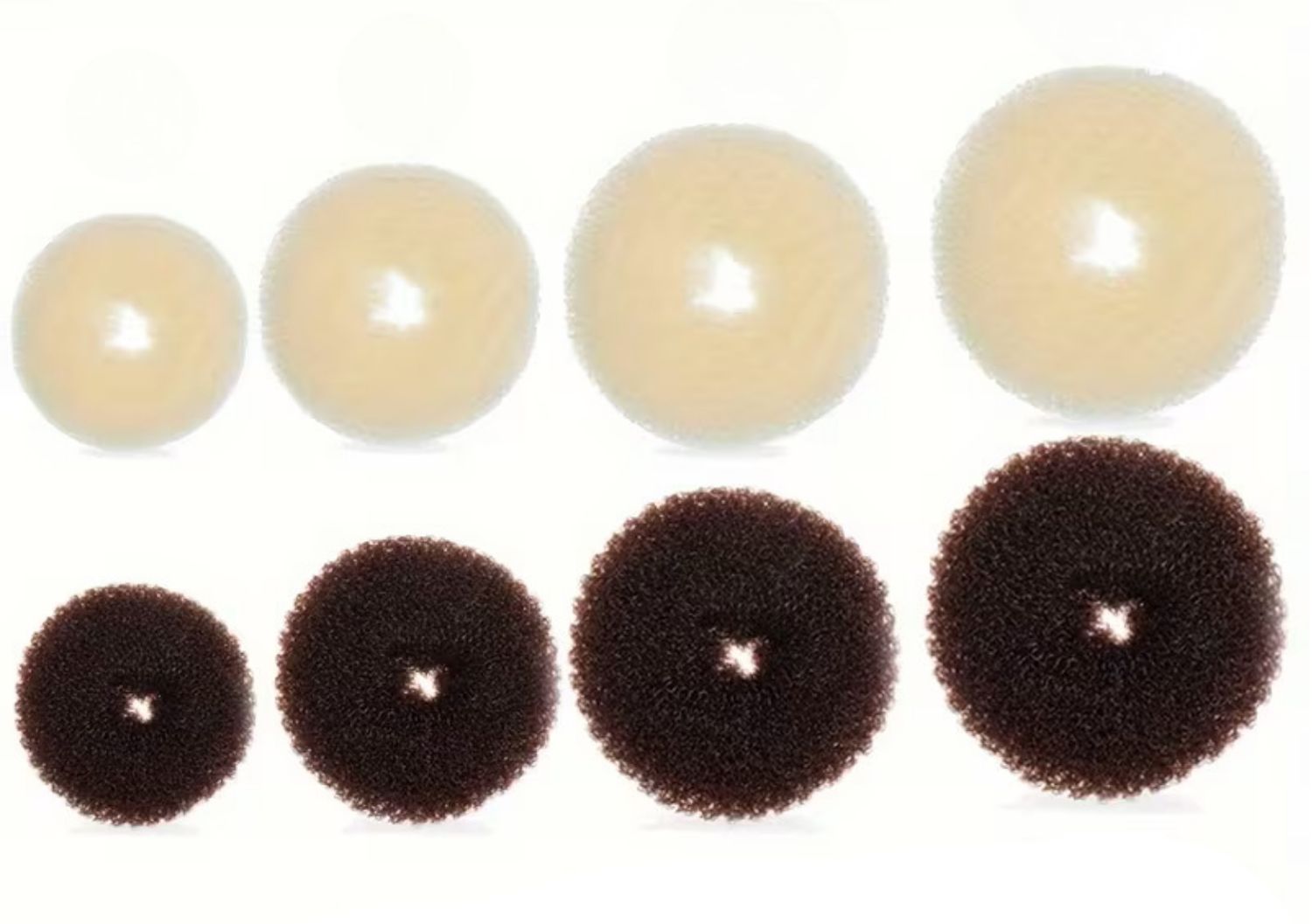 Hair Donut - X-Small - Blonde - Wholesale - 6 Pack