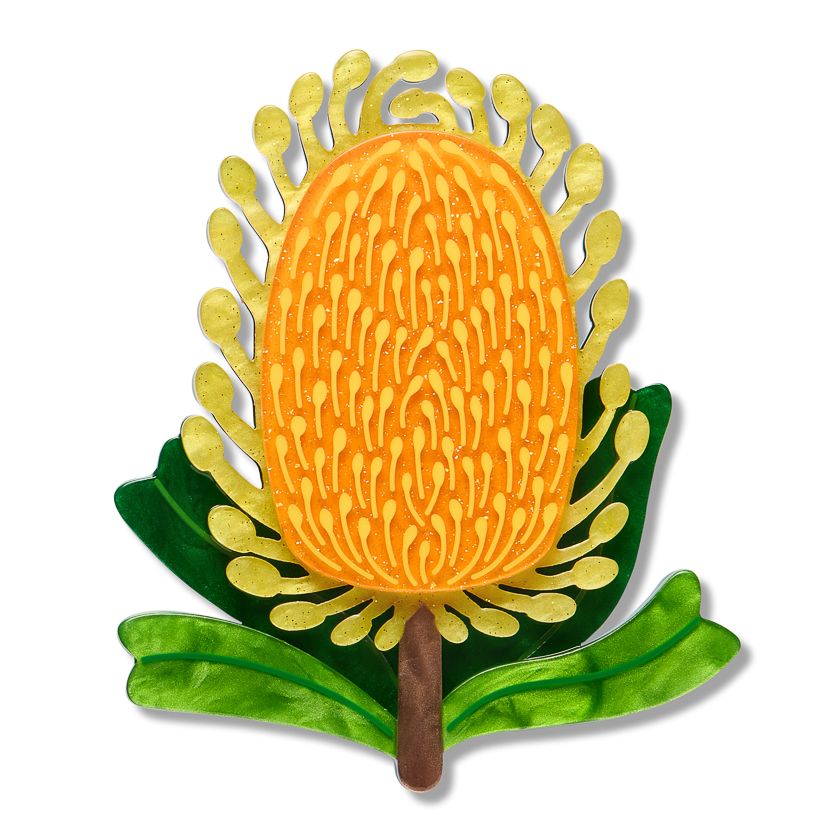 Mountain Banksia Brooch