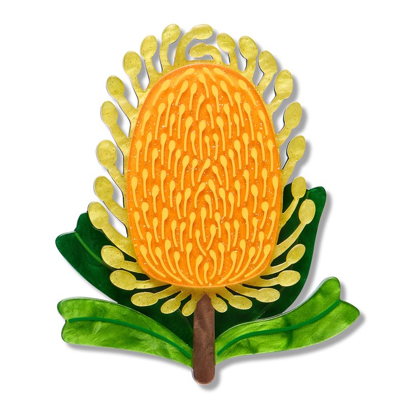 Mountain Banksia Brooch