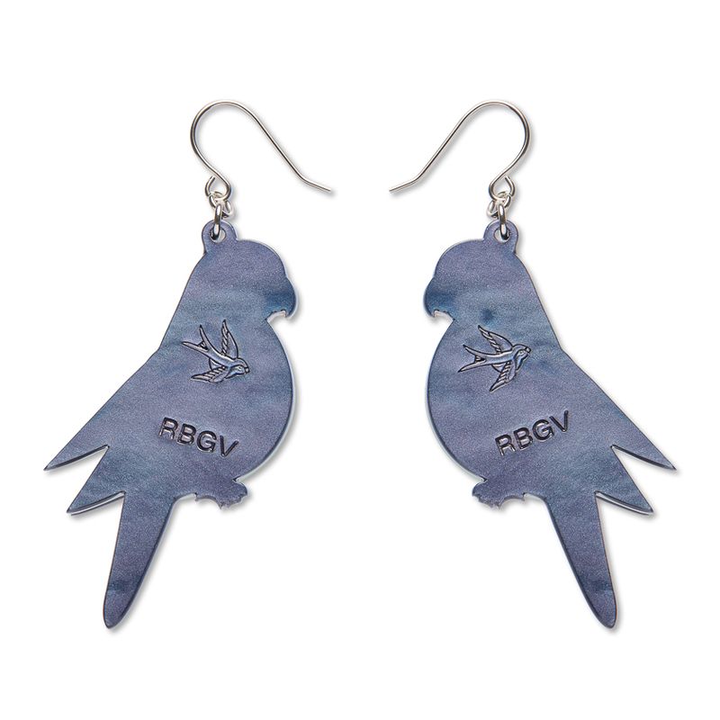 Eastern Rosella Drop Earrings
