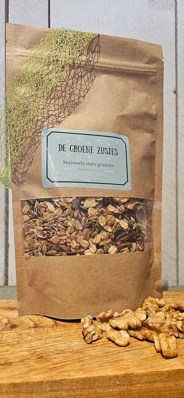 Granola Seriously Nuts (naturel) 300 gram