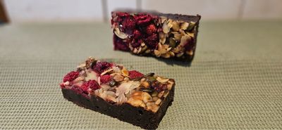Glutenvrije frambozen brownie