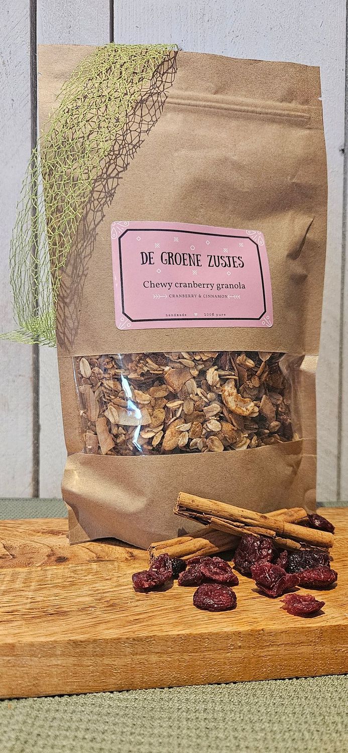Granola Chewy Cranberry & kaneel 1000 gram