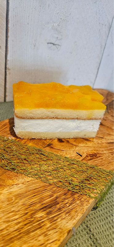 Gluten en lactose vrij perzik gebak