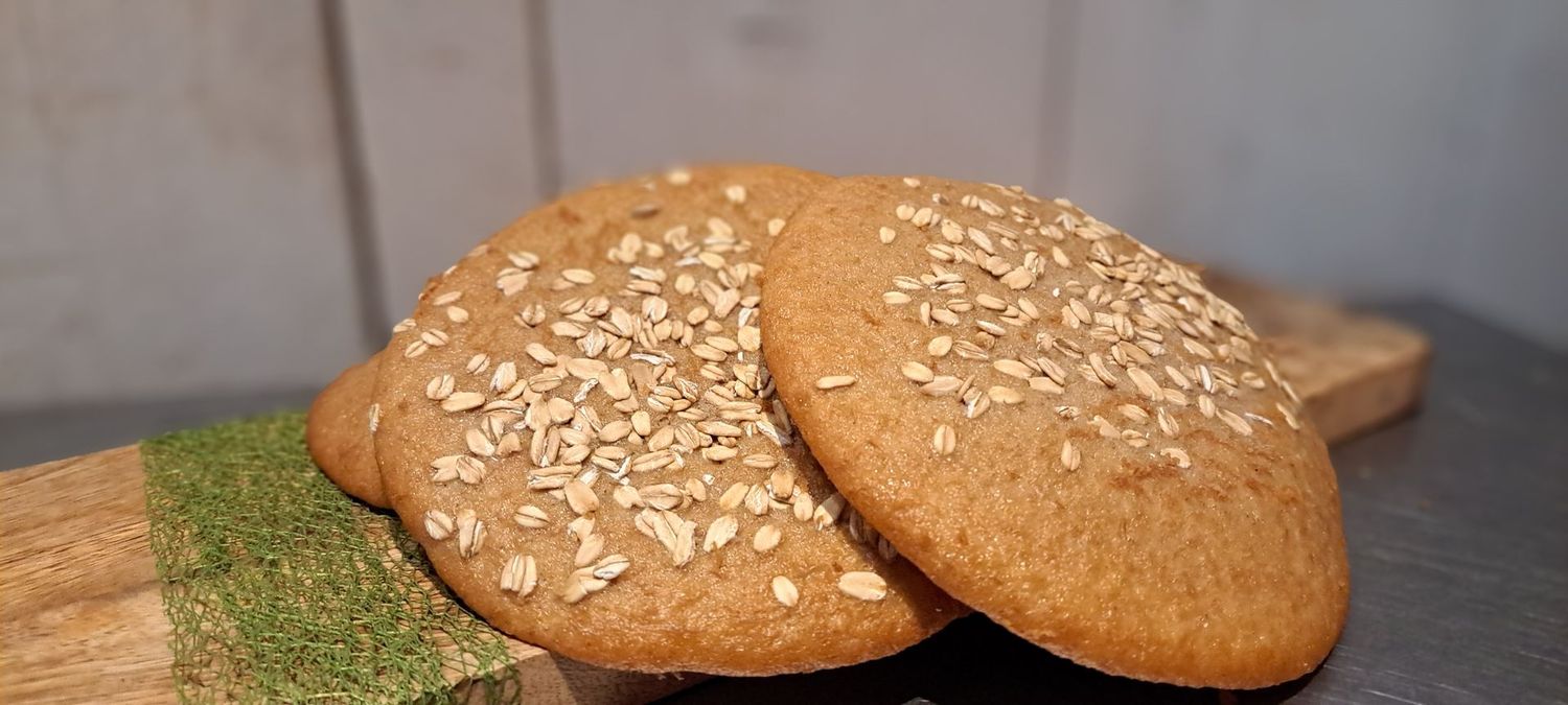 Spelt tarwe eierkoeken