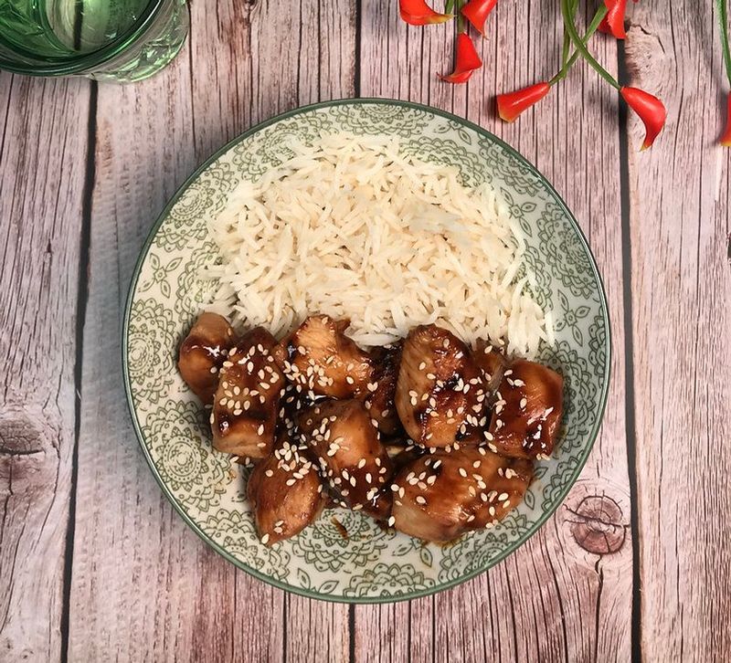 Pinchos teriyaki