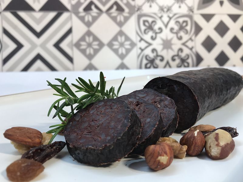Morcilla tipo burgos