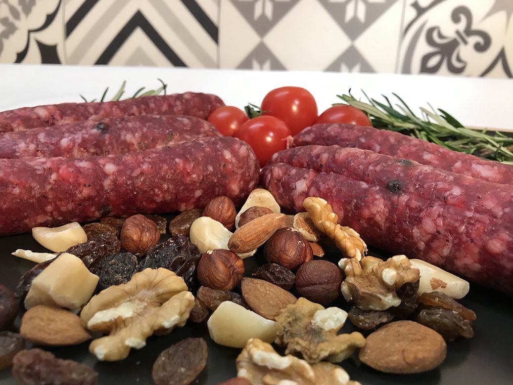 Longaniza seca con pimienta