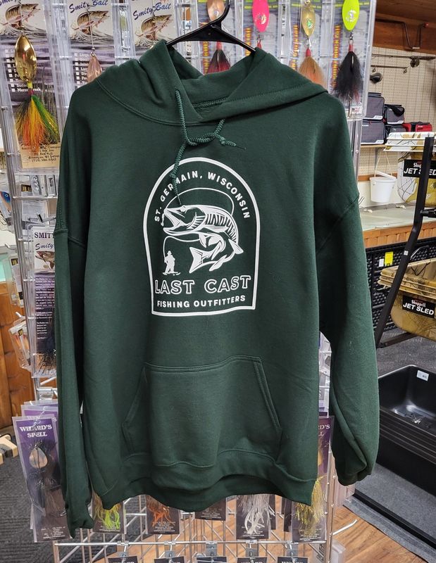 Gildan Forest Green Hooded Sweatshirt