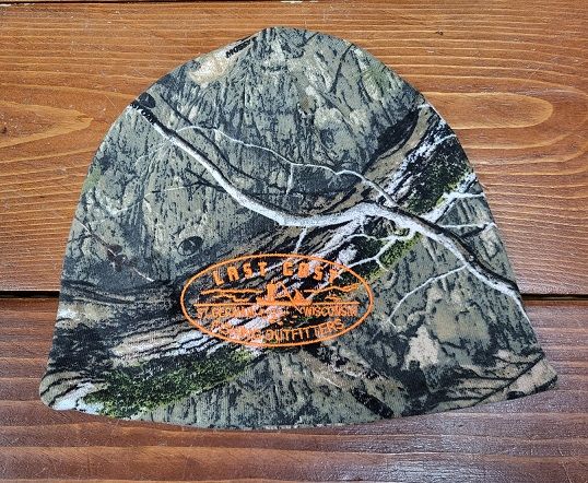 Camo Fleece Beanie, Color: Realtree Edge
