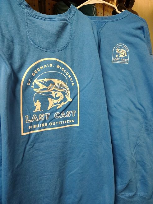 Crew Neck Sweatshirts, Color: Blue Moon, Size: Small