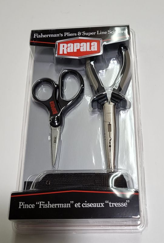 RAPALA PLIERS/SUPER LINE SCISSORS COMBO