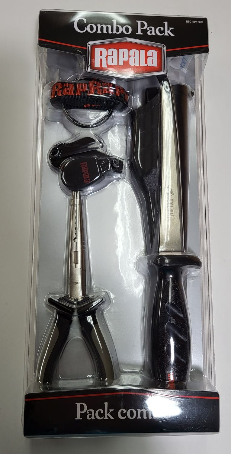 RAPALA FILLET KNIVE/CLIPPER/PLIER COMBO
