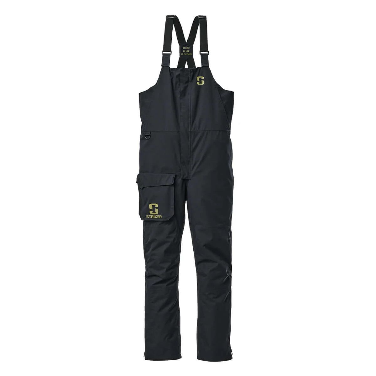 Striker Vortex Rain Bib, Color: Black, Size: XL