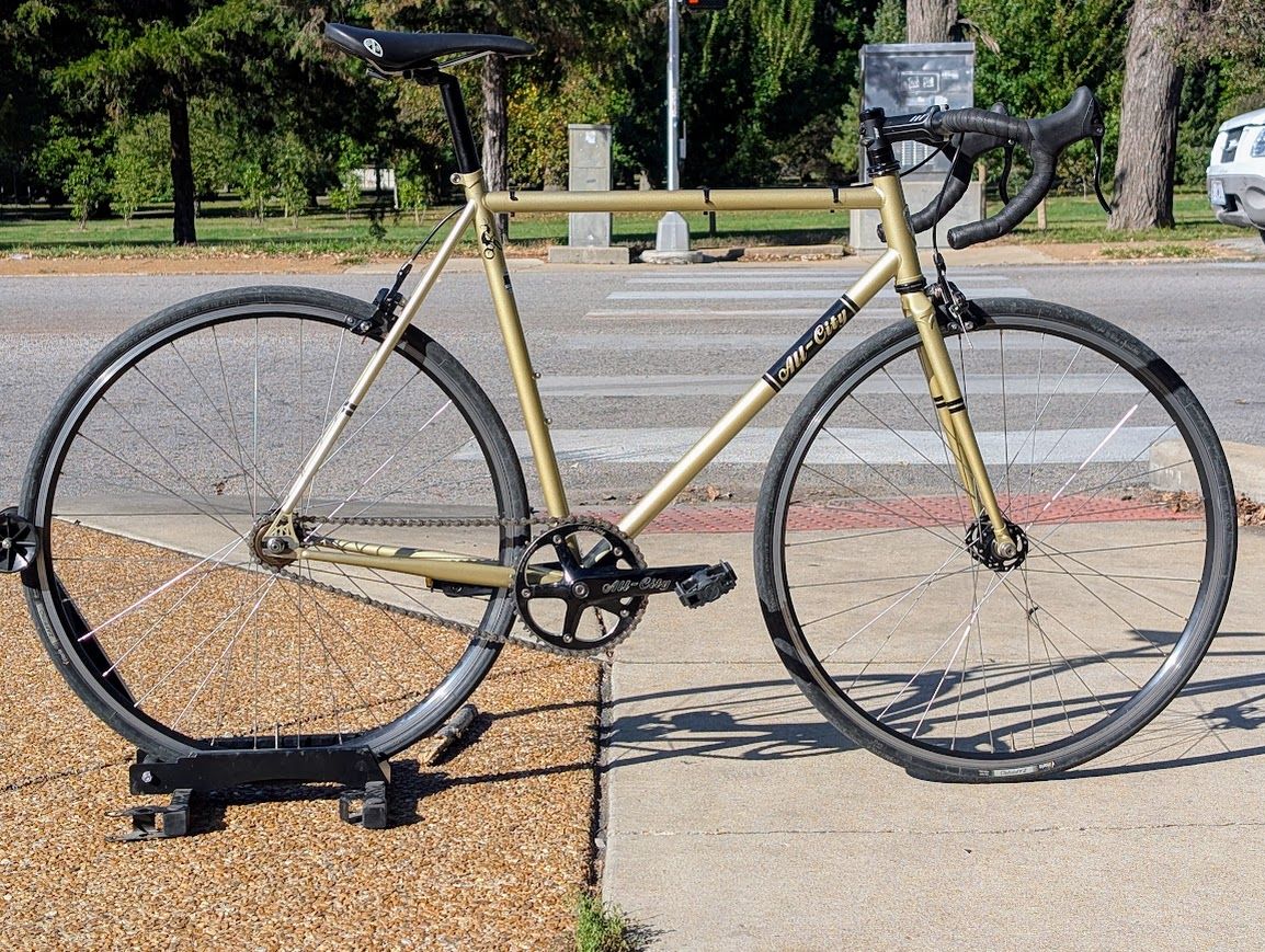 All City Big Block - Gold - 56cm - USED