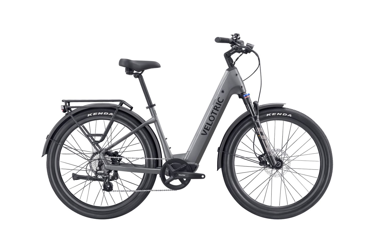 Velotric Discover 2 Ebike, Color: Stone Grey, Size: Regular