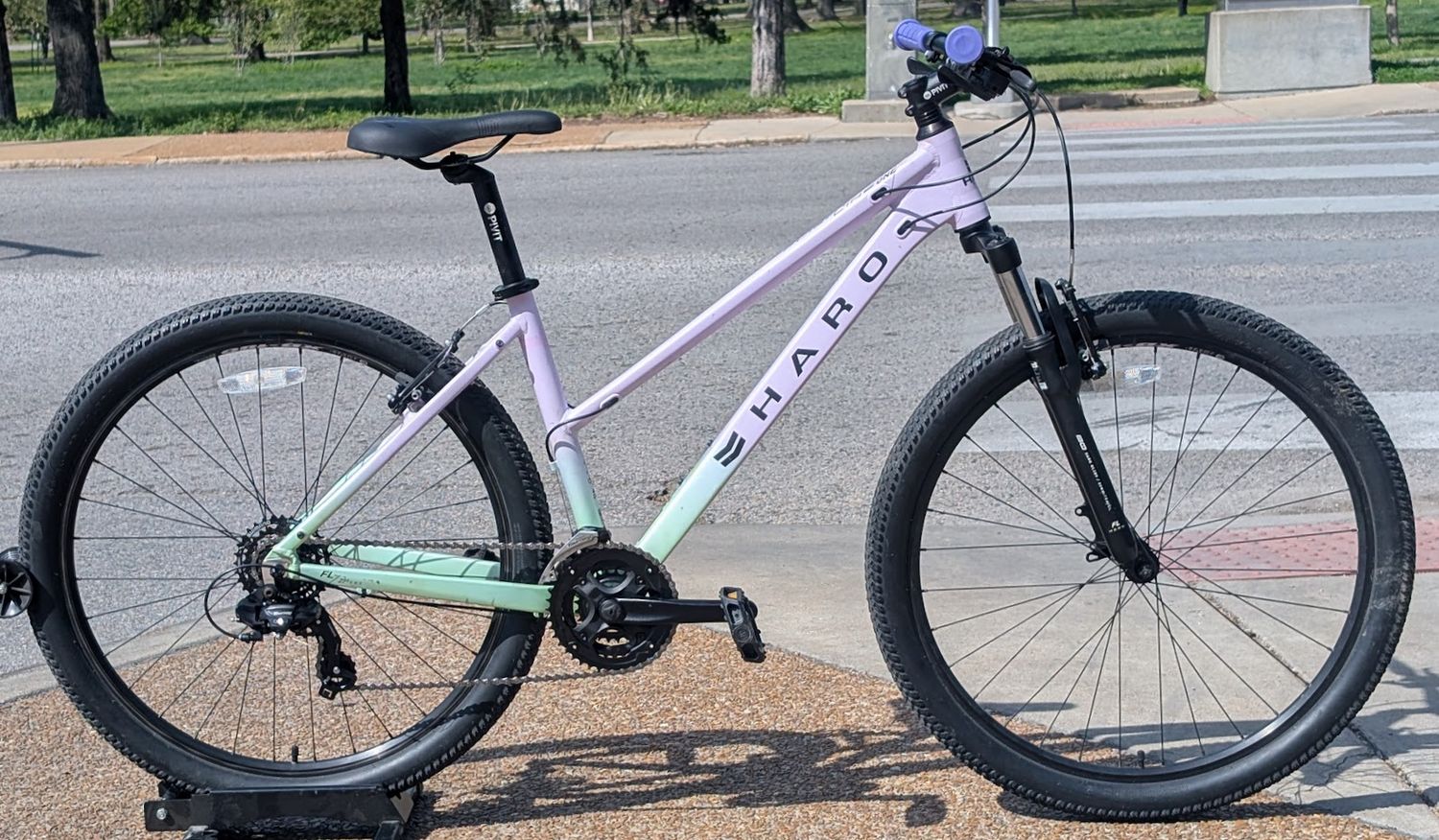 Haro Flightline 1 Fl 27.5 - Purple/Green - M/17" - USED