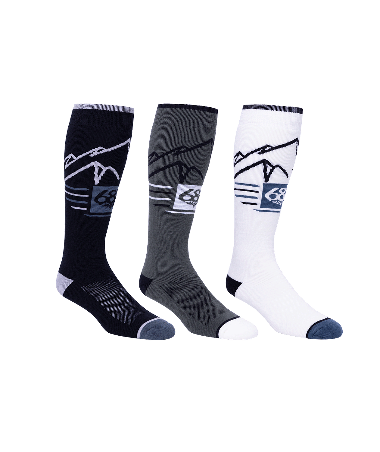 Men&#39;s Mountain Scape Sock (3-Pack) 23/24