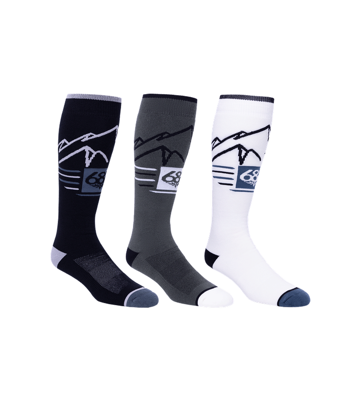 Men&#39;s Mountain Scape Sock (3-Pack) 23/24