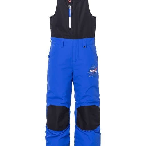 686 Boys Exploration Insulated Bib 23, Color: ELECTRIC BLUE CLRBLK, Size: S