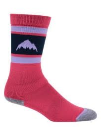 Kids&#39; Weekend Midweight Socks 2-Pack 23/24, Color: Fuchsia Fusion, Size: XS\S