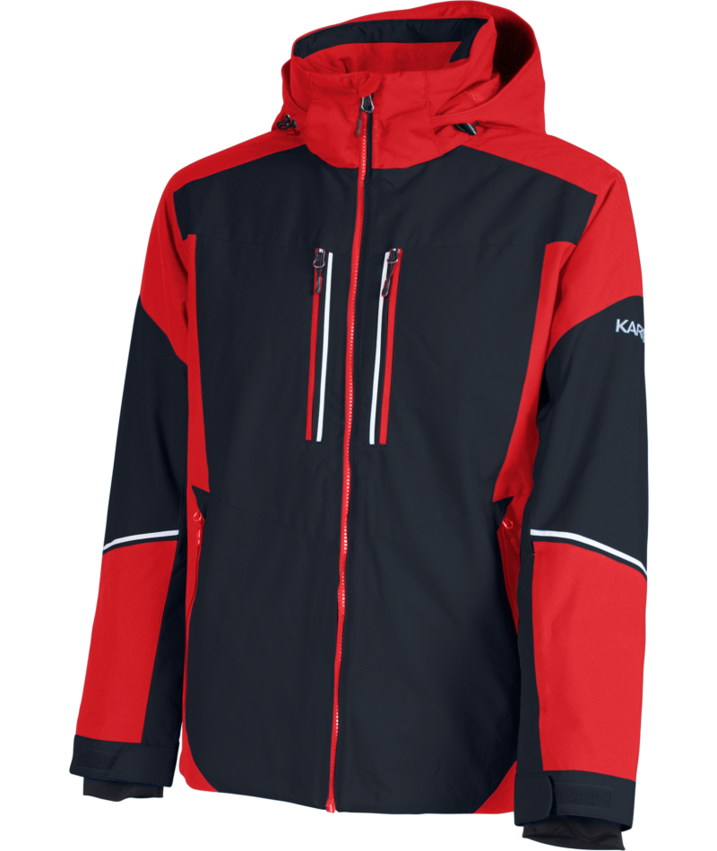 Mens Resistance Jacket 23/24, Color: Red, Size: XS