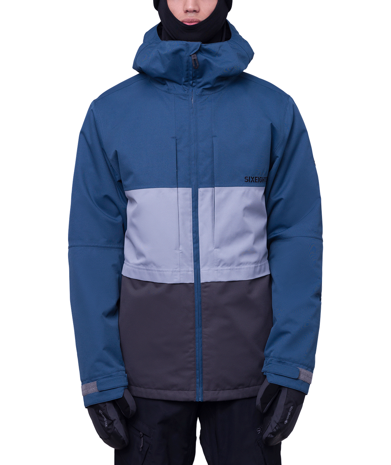 Men&#39;s SMARTY® 3-in-1 Form Jacket 23/24, Color: Orion Blue Colorblock, Size: S