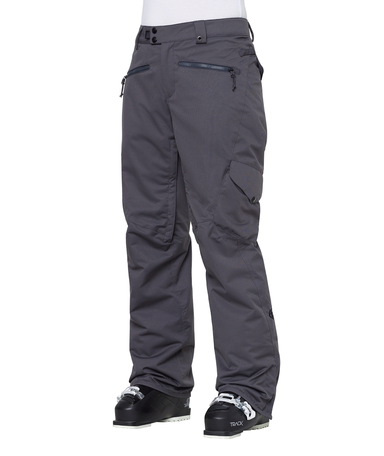 Women&#39;s Aura Cargo Pant 23/24, Color: Charcoal, Size: M