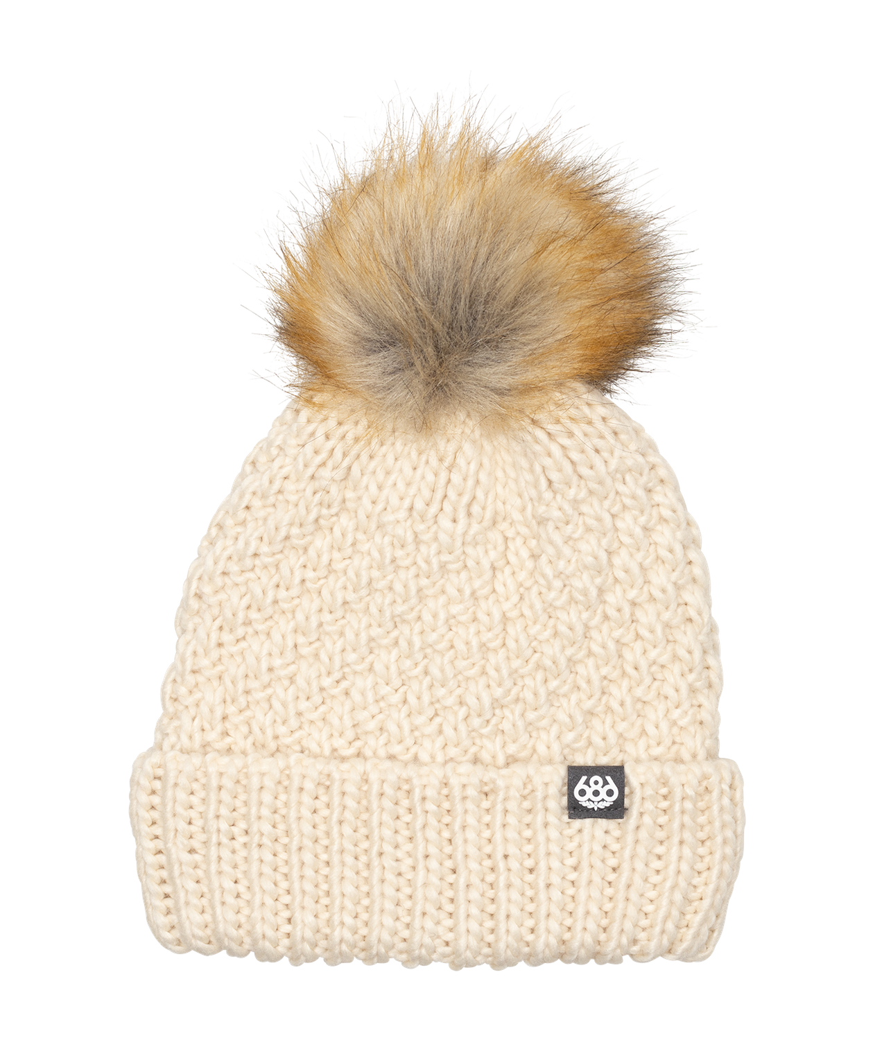 Women&#39;s Majesty Cable Knit Beanie 23/24, Color: Birch, Size: O/S
